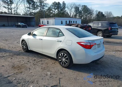 2016 Toyota Corolla Le Eco from USA, damaged, VIN 5YFBPRHE1GP424960